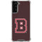 Brown University B Logo Galaxy S21 FE Clear Case